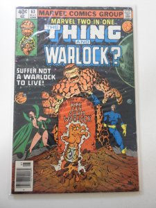 Marvel Two-in-One #63 (1980)