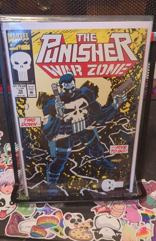 The Punisher: War Zone #10 Newsstand Edition (1992)