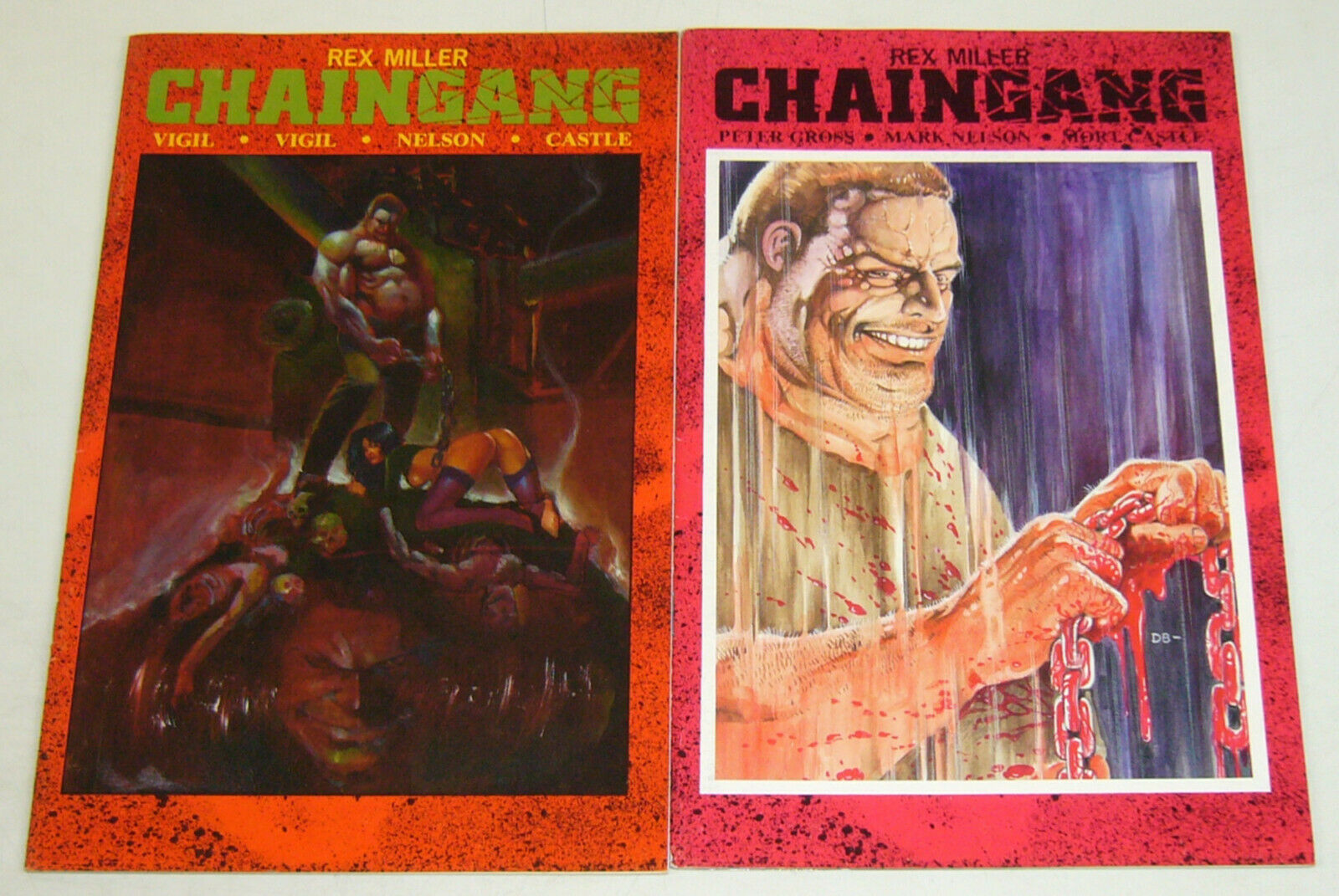 Rex Miller S Chaingang 1 2 Vf Complete Series Tim Vigil Horror Comics 2nd Set Comic Books Modern Age Horror Sci Fi Hipcomic