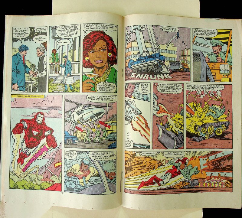 Iron Man #217 (Apr 1987, Marvel) - Fine