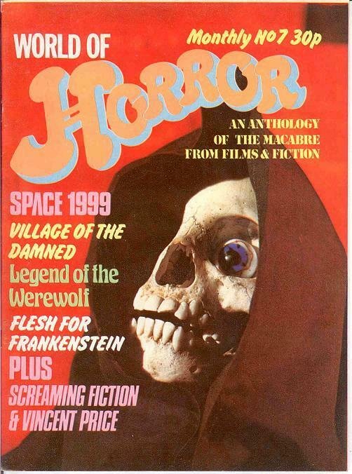 WORLD OF HORROR (1970S DALLRUTH)   7 VG-F