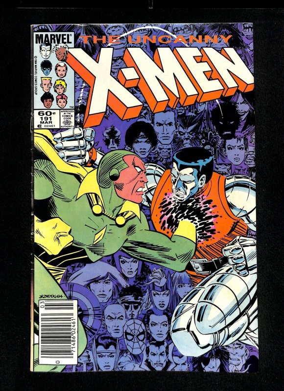 Uncanny X-Men #191 Newsstand Variant 1st Nimrod!