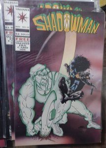 Shadowman #25  1994  Valiant comics JACK BONIFACE  with valiant era card