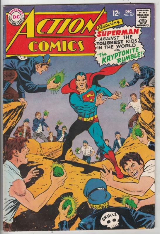 Action Comics #357 (Dec-67) FN+ Mid-High-Grade Superman