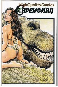 CAVEWOMAN INTERVENTION #1, NM, Limited GF, Budd Root, 2001, more CW in store