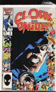 Cloak and Dagger #9 (1986) Cloak and Dagger