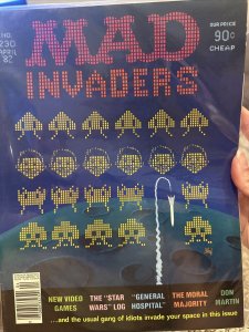 MAD Magazine #230 April 1982 Space Invaders A5