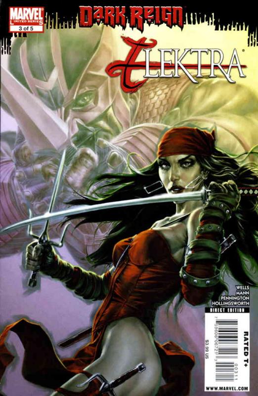 Dark Reign: Elektra #3 VF/NM ; Marvel | Hawkeye