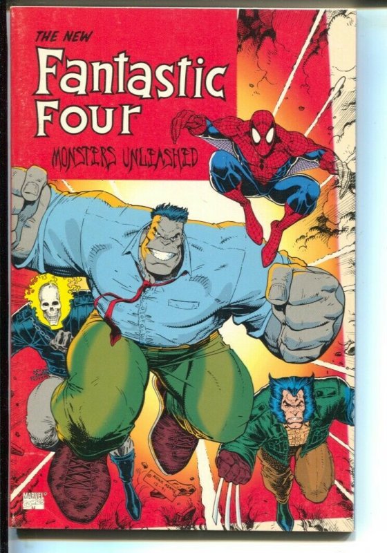 New Fantastic Four: Monsters Unleashed-Walt Simonson-1990-PB-VG/FN