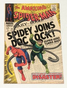 Amazing Spider-Man #56 (Jan 1968, Marvel) VF+ 8.5 1st appearance  Captain Stacy