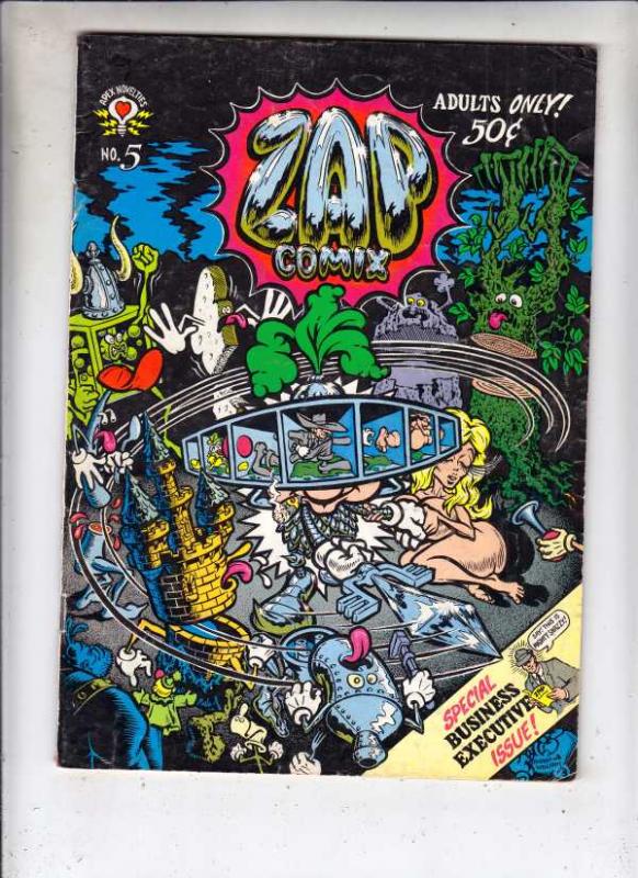 Zap #5 (Jan-73) VG/FN Mid-Grade 