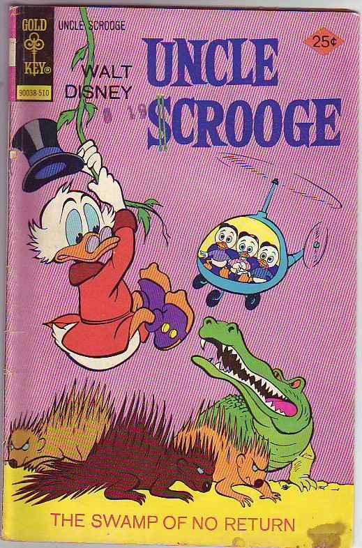 Uncle Scrooge, Walt Disney #123 (Oct-75) VG Affordable-Grade Uncle Scrooge