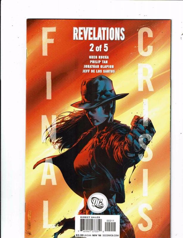 Lot of 5 Final Crisis Revelations DC Comic Books #1 2 3 4 5 KS3