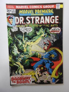 Marvel Premiere #12  (1973) VG/FN Condition! Rust on staples