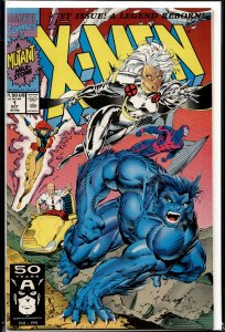 X-Men #1 Storm and Beast Cover (1991) X-Men [Key Issue]