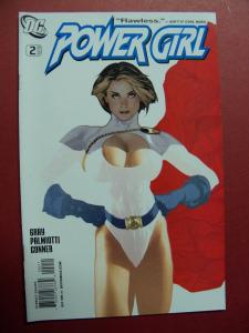 POWER GIRL  #2 2009 SERIES 1ST PRINT  Near Mint 9.4 Or Better DC COMICS