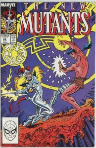 New Mutants #66 (1983) - 9.0 VF/NM *Sorcerer's Duel* 