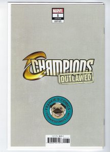 Champions #1 Outlawed Peach Momoko Exclusive Trade Dress (2020)