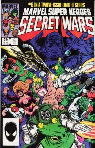 Marvel Super Heroes Secret Wars #6 (1984) Buckaroo Banzai [Key Issue]