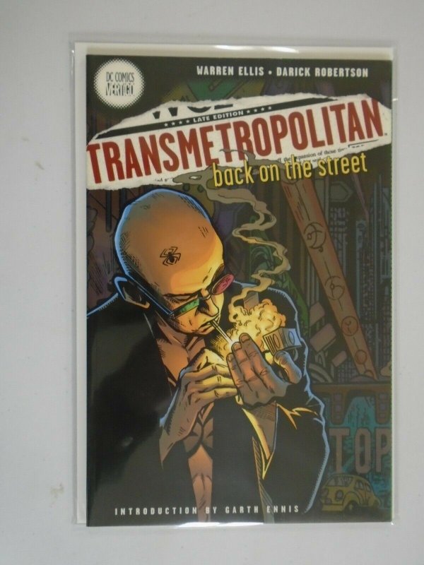 Transmetropolitan TPB #1 Back on the Street SC 8.0 VF (1998 3rd Print Vertigo)