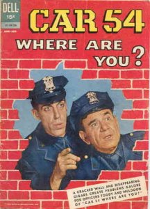 Car 54 Where Are You? #2 FAIR ; Dell | low grade comic Fred Gwynne photo cover