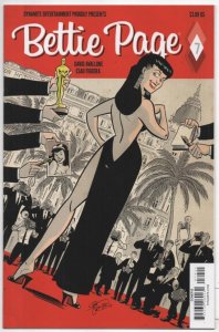 BETTIE PAGE #7 B, NM, Chantler, 2017 2018, Betty, more in store