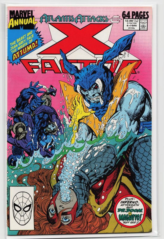 X-Factor Annual #4 (1989) X-Factor