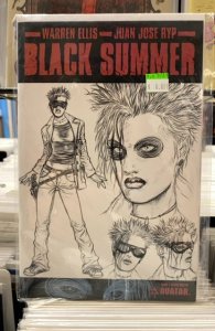 Black Summer #1 Sketch Cover (2007)