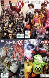 NATION X (2010) 1-4  'Nation X' tie-in  COMPLETE!