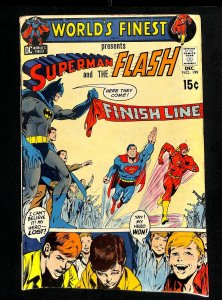 World's Finest Comics #199 VG 4.0 Superman Flash Race!