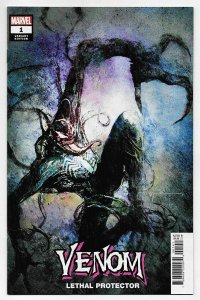 Venom Lethal Protector #1 Bill Sienkiewicz Variant Marvel 2022 NM
