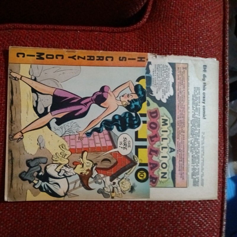 Eh! #4 Charlton 1954 Golden Age Comic Book Pre-Code Horror Humor innuendo cover
