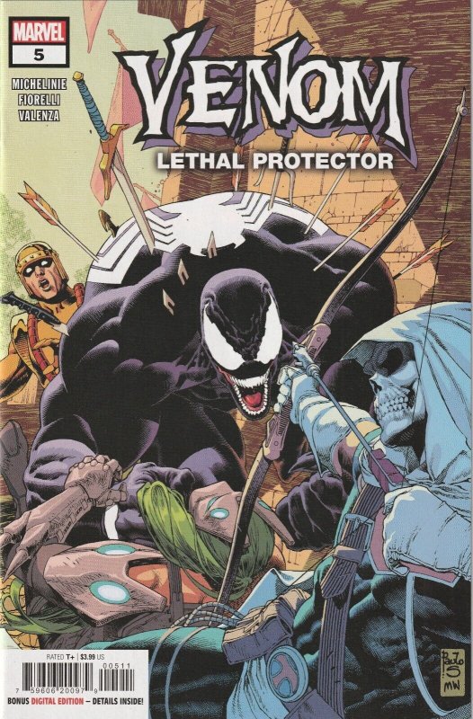 Venom Lethal Protector # 5 Cover A NM Marvel 2022 [AA] 