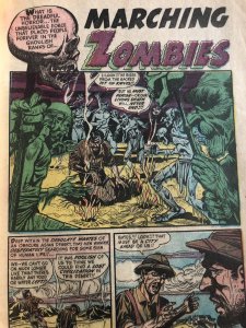 Black Cat 53,VG, torn cover...Marching Zombies!!