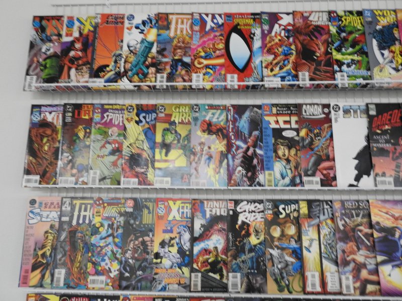 Huge Lot 210+ Comics W/ Venom, Spider-Man, X-Men, Thor+ Avg VF- Condition!