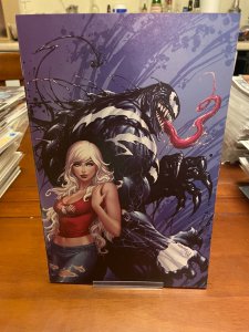 Amazing Spider-Man: Venom Inc. Omega Kirkham Blue Cover (2018) NM