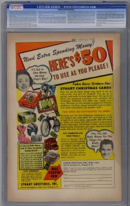 Crime Mysteries #9 1953 Ribage Publishing Corp CGC 4.5