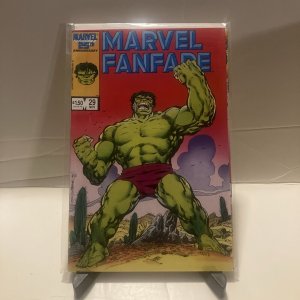 MARVEL FANFARE COMIC #29 - MARVEL COMICS (1986)