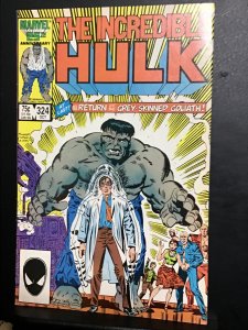 The Incredible Hulk #324 (1986)  high-grade return of Grayhawk Key! VF/NM Wow!