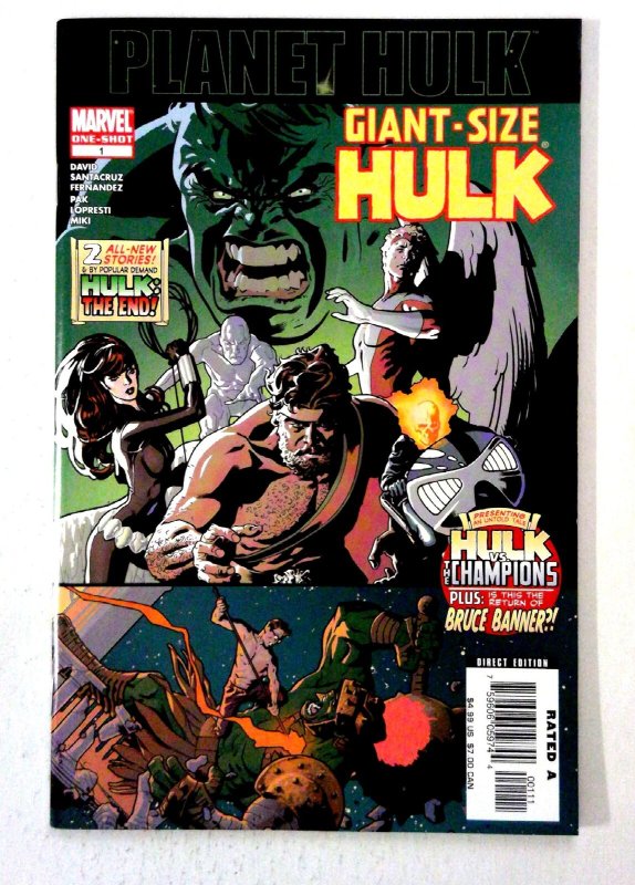 Giant-Size Hulk #1 (2006) Bruce Banner Champions Peter David Marvel NM-