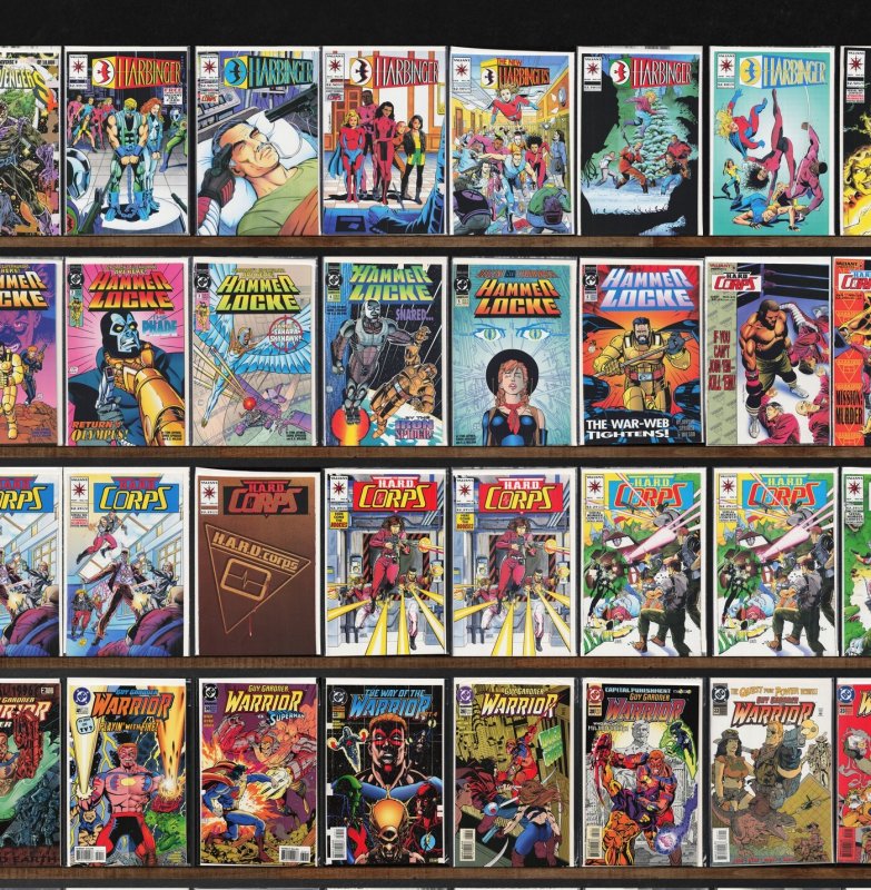 Huge Lot 150+ Comics with The H.A.R.D. Corps, Outsiders, Harbinger & More!