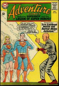 ADVENTURE COMICS #325 1964-SUPERBOY-LEX LUTHOR-LEGION!! VG/FN