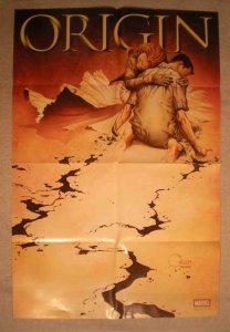 ORIGIN / WOLVERINE Promo Poster, 24x36, 2001, Unused, more Promos in store