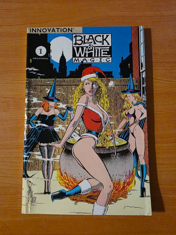Black & White Magic #1 ~ NEAR MINT NM ~ 1991 Innovation Comics GGA Cover