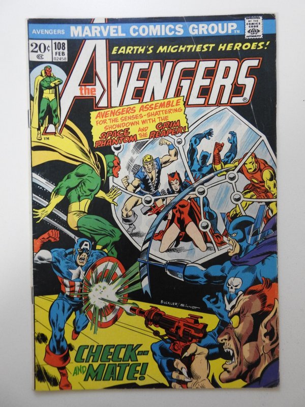 The Avengers #108 (1973) VG+ Condition!