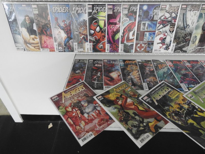 Huge Lot of 150 Comics W/ Spawn, Spiderman, Avengers Avg. VF+ Condition!