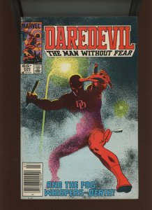 (1985) Daredevil #220: COPPER AGE! NEWSSTAND! (7.0)