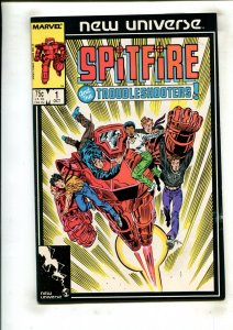 SPITFIRE AND THE TROUBLESHOOTERS #1 (8.0) BEGINNING!! 1986