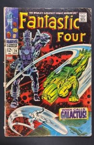 Fantastic Four #74 (1968) DAMAGED