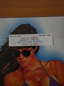 Amazing Heroes #5 Dawn Swimsuit Issue /w Card ~ NEAR MINT NM ~ 1993